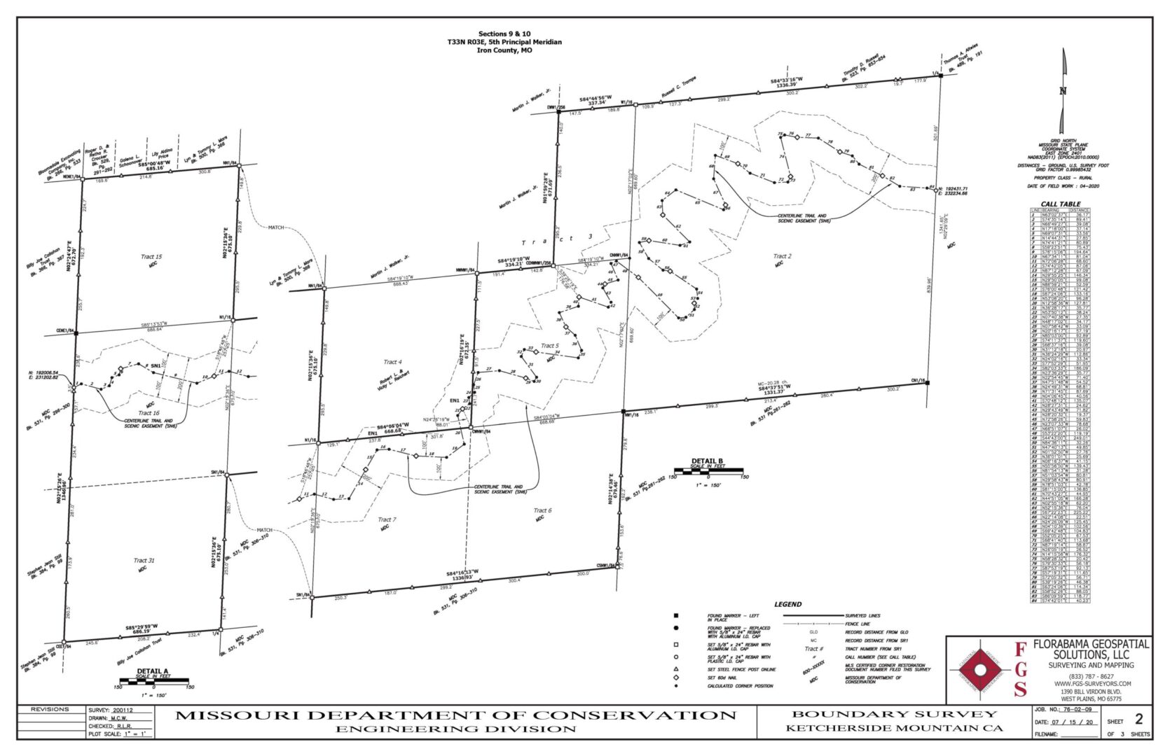 200112 MDC - Iron County - Ketcherside Mountain - Missouri Department of Conservation - GRID - PLAT_Page_2